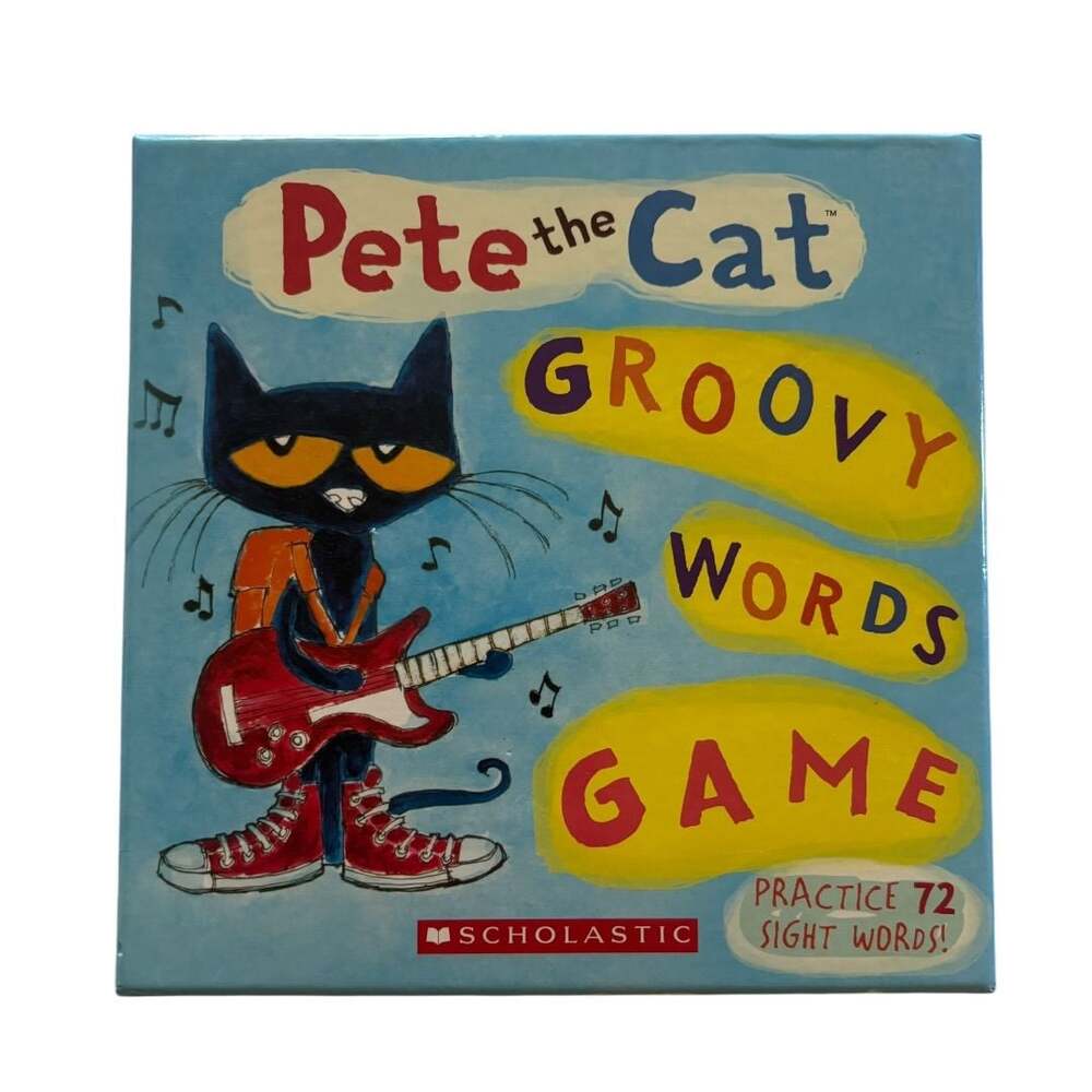 Pete the Cat Groovy Words Game by Scholastic